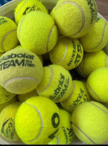 Used branded tennis balls - 15,