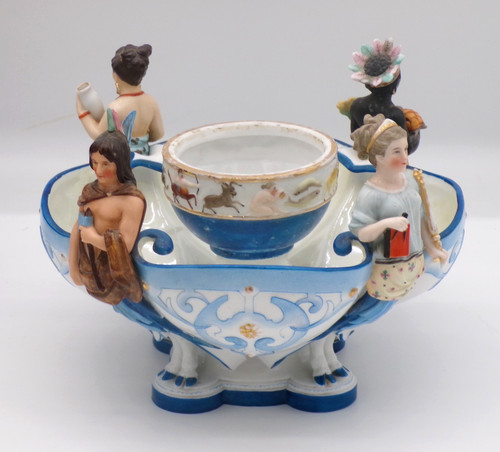 Antique german kpm allegorical - antique,