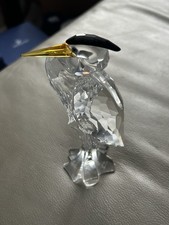 Swarovski Heron Yellow Beak Dark Top Head 221627