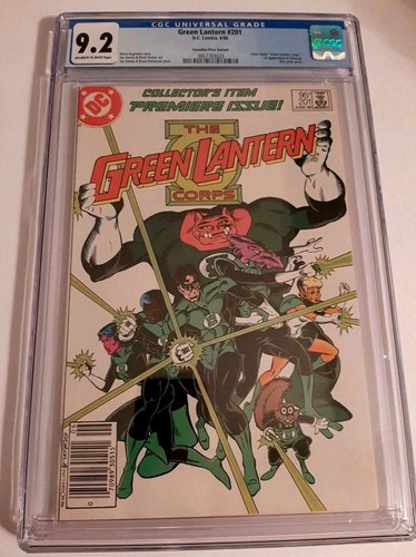 Green lantern corps 201 cgc - lantern,