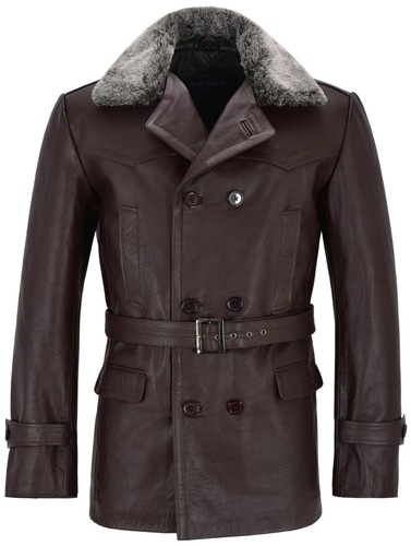 Men kriegsmarine brown fur - men's,