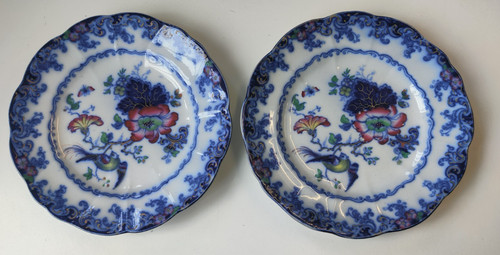 Pair antique staffordshire - pair,