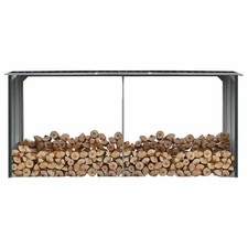 Vidaxl garden log storage shed - garden,