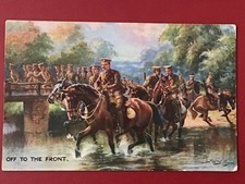 EARLY WW1 ERA TUCK MILITARY PC