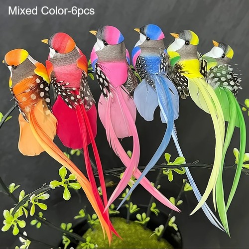 6pcs artificial colourful - artificial,
