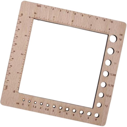 Knitting gauge ruler compact - gauge,