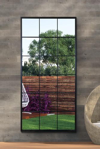 Extra large black - large, window