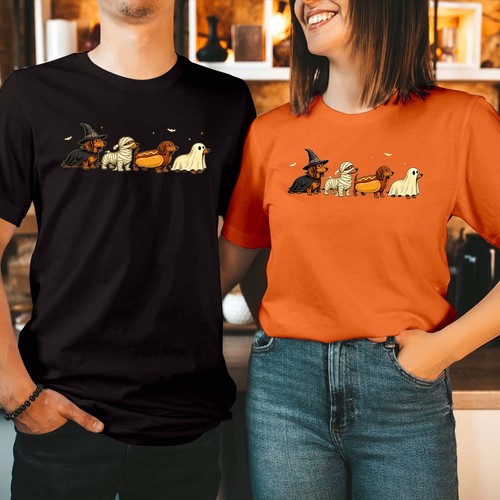 Halloween dachshund dog shirt - dachshund,