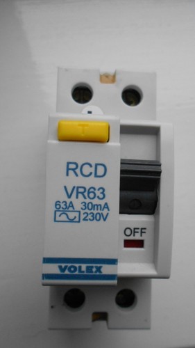 Volex vr63 63a 30ma rcd - 63a,