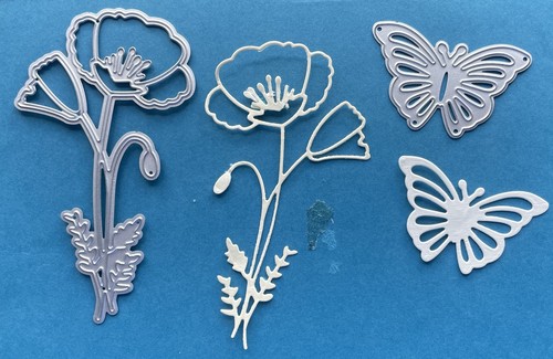 Flower butterfly die cutters - flower,