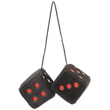 Sumex black red soft fluffy - black, &