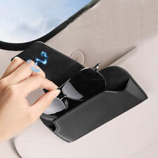 1x Car Interior Sun Visor Glasses Holder Protective Box Sunglasses Storage Case