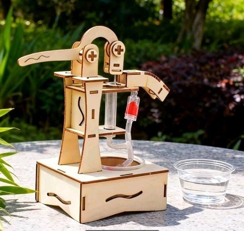 Diy wooden hydraulic hand - wooden,