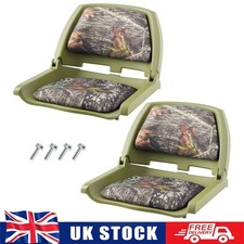 2-Pack Boat Seats Folding Low