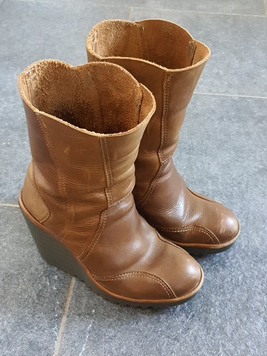 Ladies tan leather - ladies, mid