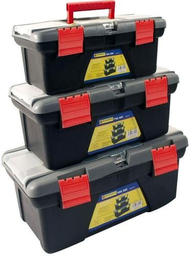 3pc plastic tool box - 3pc, chest