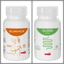 OLIVOX 60 capsules + BURNER 60 capsules SNEP Dietary Supplement 
