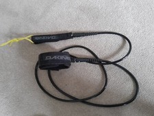 Dakine Kainui Plus 6ft X 1/4in Shortboard Surfboard Leash - Black