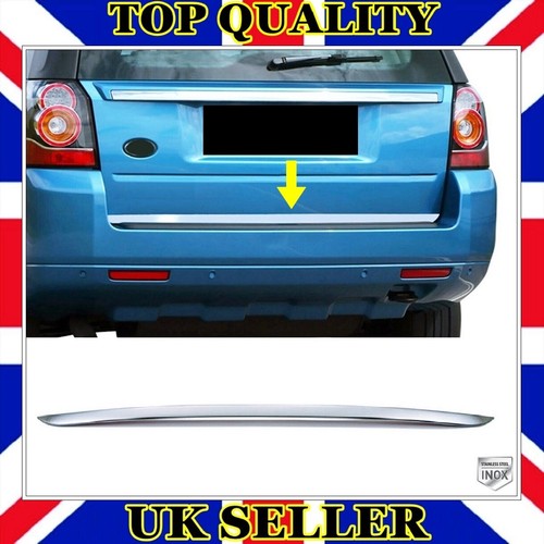 Chrome rear trunk lower trim - trunk,