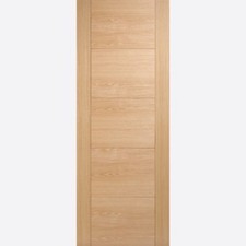 Internal Vancouver Oak Pre Finished Fire Rated FD30 Solid Doors