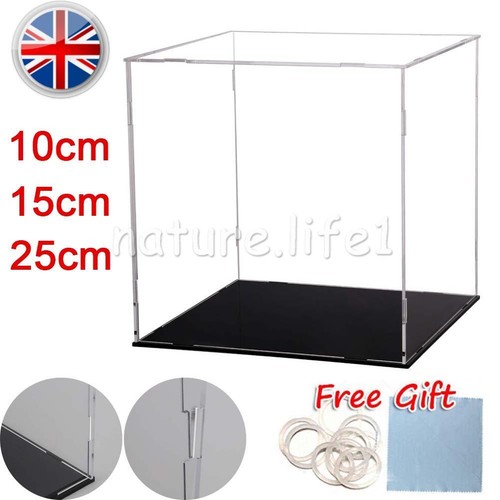 Clear acrylic display case - clear,