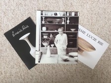Lucie Rie/Hans Coper Galerie Besson Studio THREE Fantastic Catalogues