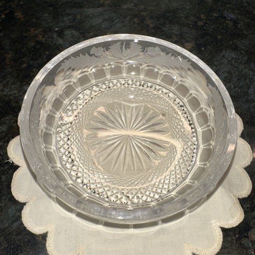 Edinburgh scotland crystal cut - crystal,