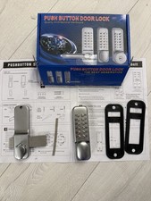 Digital Door Lock, Mechanical Combination Lock,Deadbolt Mechanical Lock Keyless 