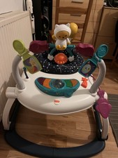 Fisher Price Astro Kitty Jumperoo Baby Bouncer with Lights and Sounds Spacesaver