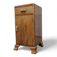 Art deco walnut - walnut, bedside