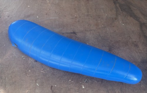 Blue lowrider chopper - 20”, lowrider,