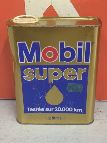 Vintage french mobil - mobil,, mobiloil