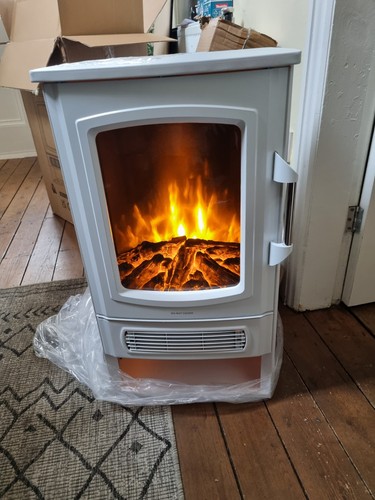 White big flame log - log, store
