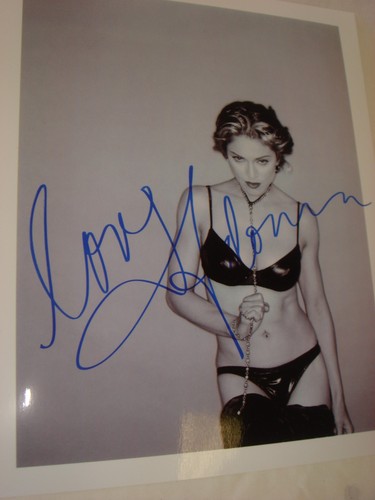Madonna superb 10x8 w photo - superb,