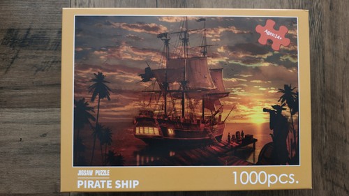 Pirate ship puzzle 1000 piece - ship,