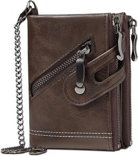 Men'S RFID Protection Leather