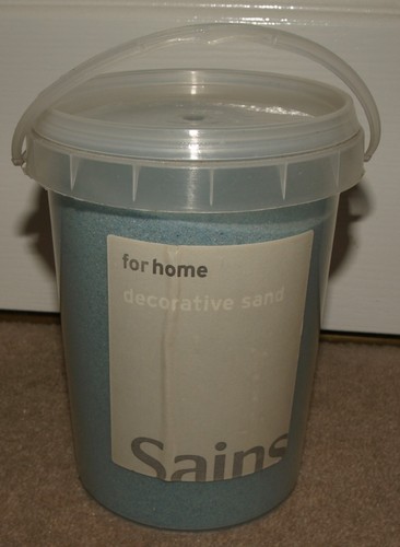 Decorative sand - sand, (blue)