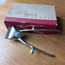 Burman Hair clipper in original box Vintage Barber shop collectable Made England