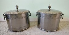 Pair of Vintage Silver/ colour