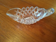 Vintage Glass Sauce Gravy Boat