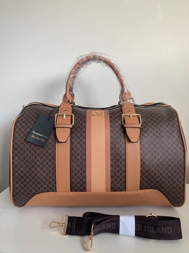 River island brown - brown, monogram