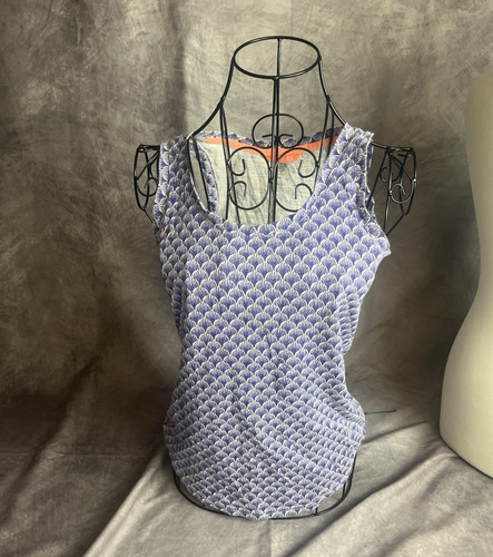 Joules blue white geometric - blue/white,