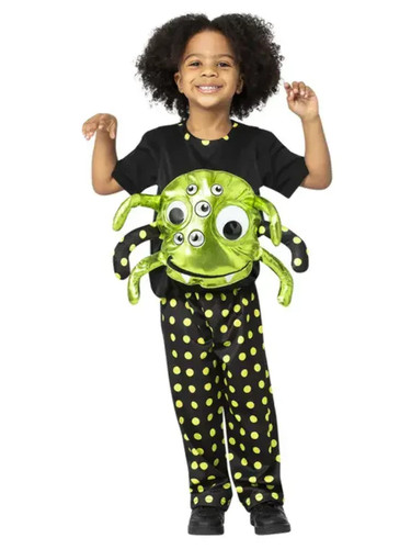 Kids neon spider costume child - spider,