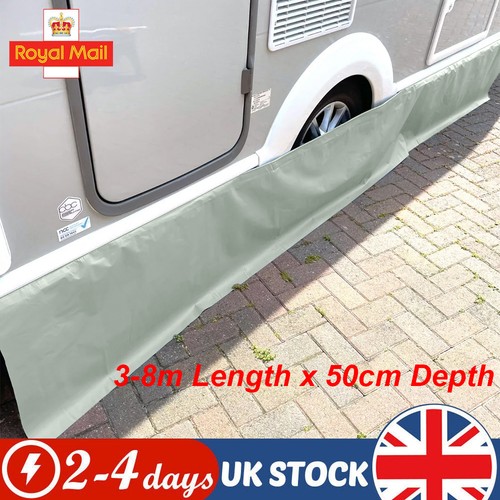 Caravan awning draught - awning,
