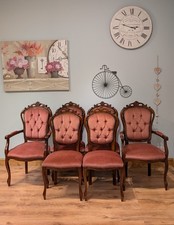 Set of 6 Upholstered Italian