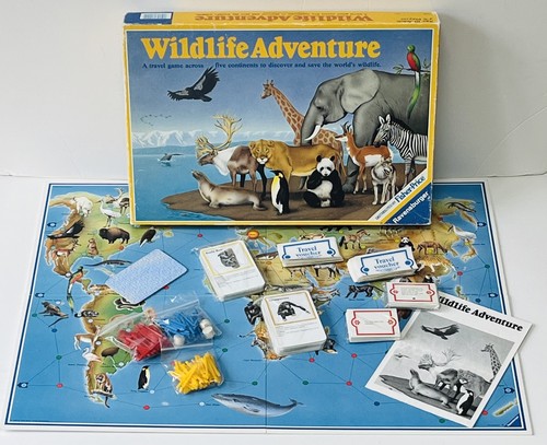 Wildlife adventure board game - wildlife,