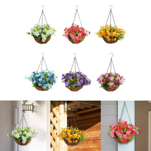 Hanging artificial flowers - hanging,