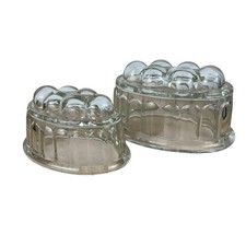 Set antique solid glass - of, 2