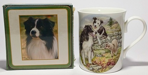 Border collie pottery - , plus