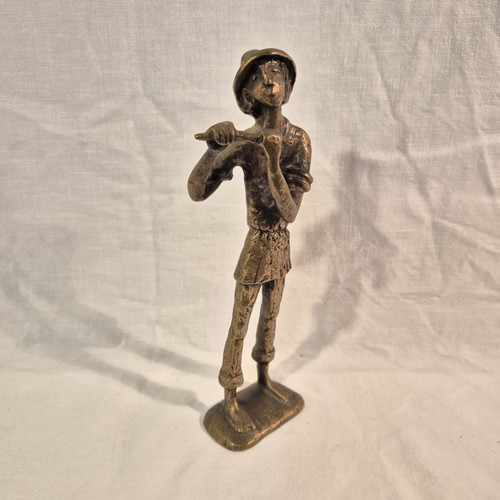 Bronze figurine sculpture - bronze,